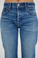Moussy Vintage Foxwood Straight Jeans - Blue