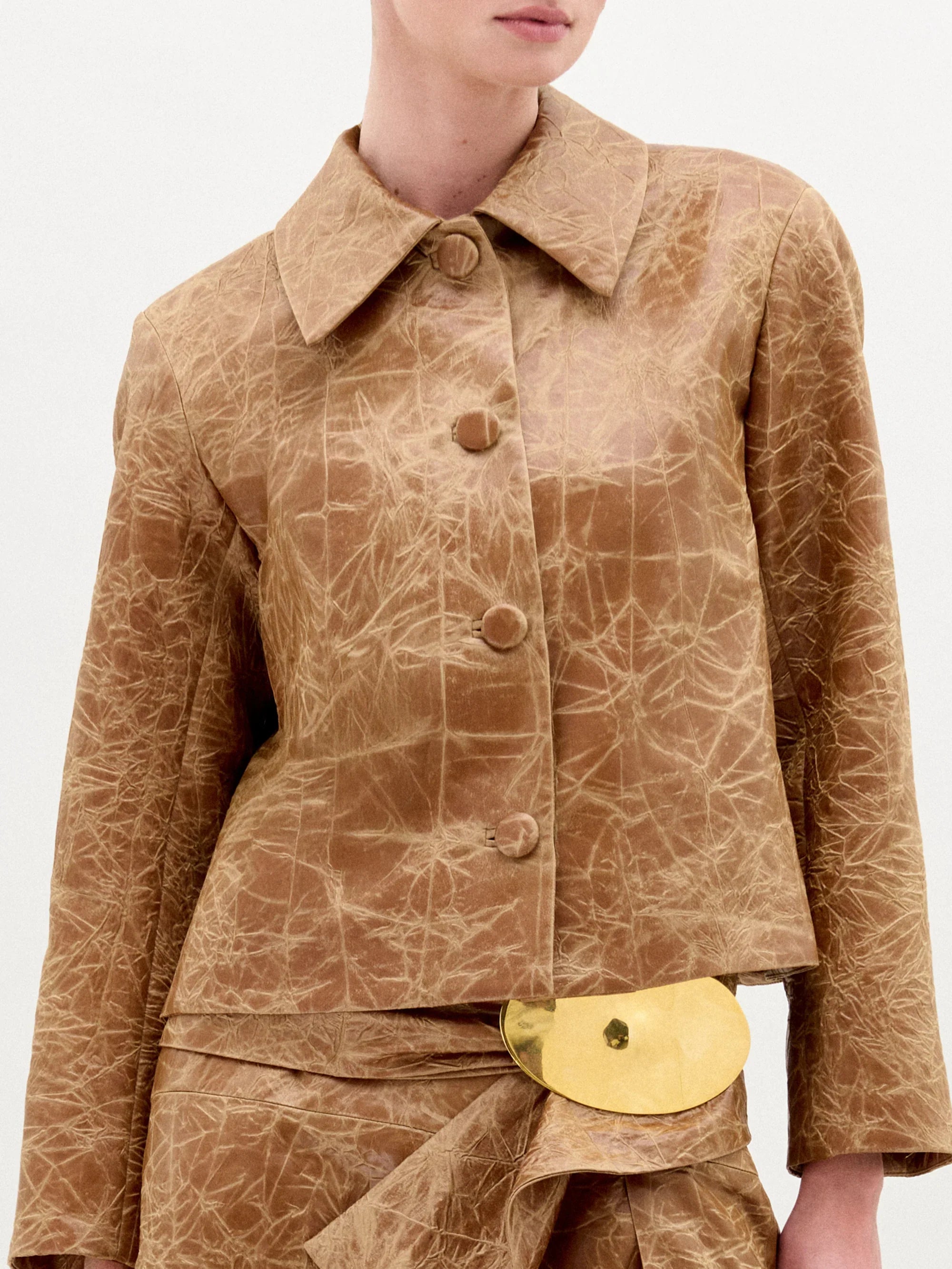 Silvia Tcherassi Columba Jacket - Caramel