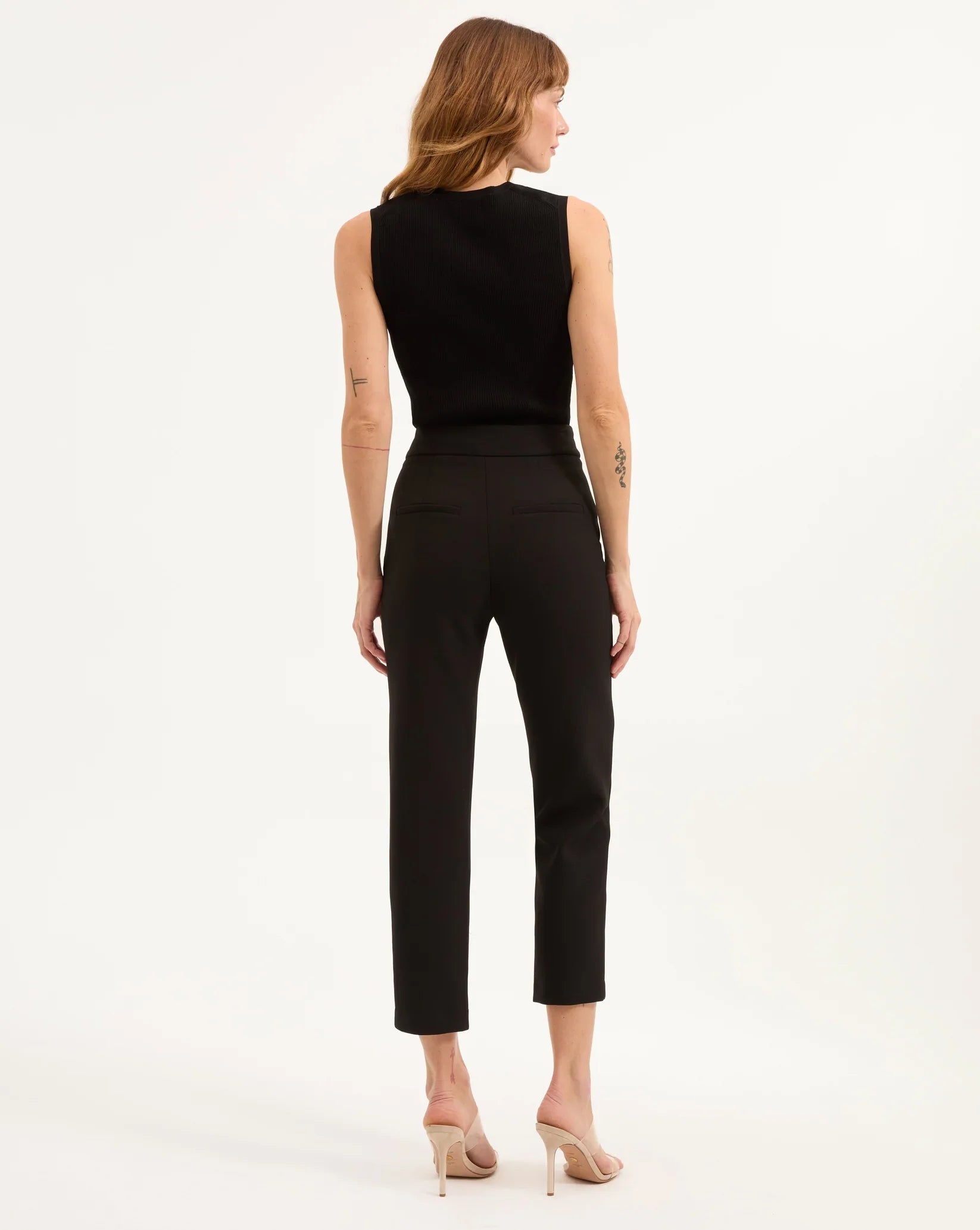 Veronica Beard Renzo Pant - Black/ Gold