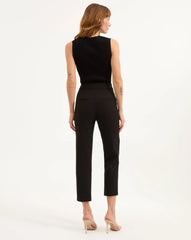 Veronica Beard Renzo Pant - Black/ Gold