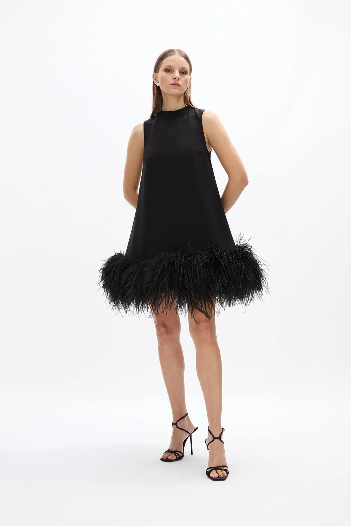 Rachel Gilbert Linc Mini Dress - Black