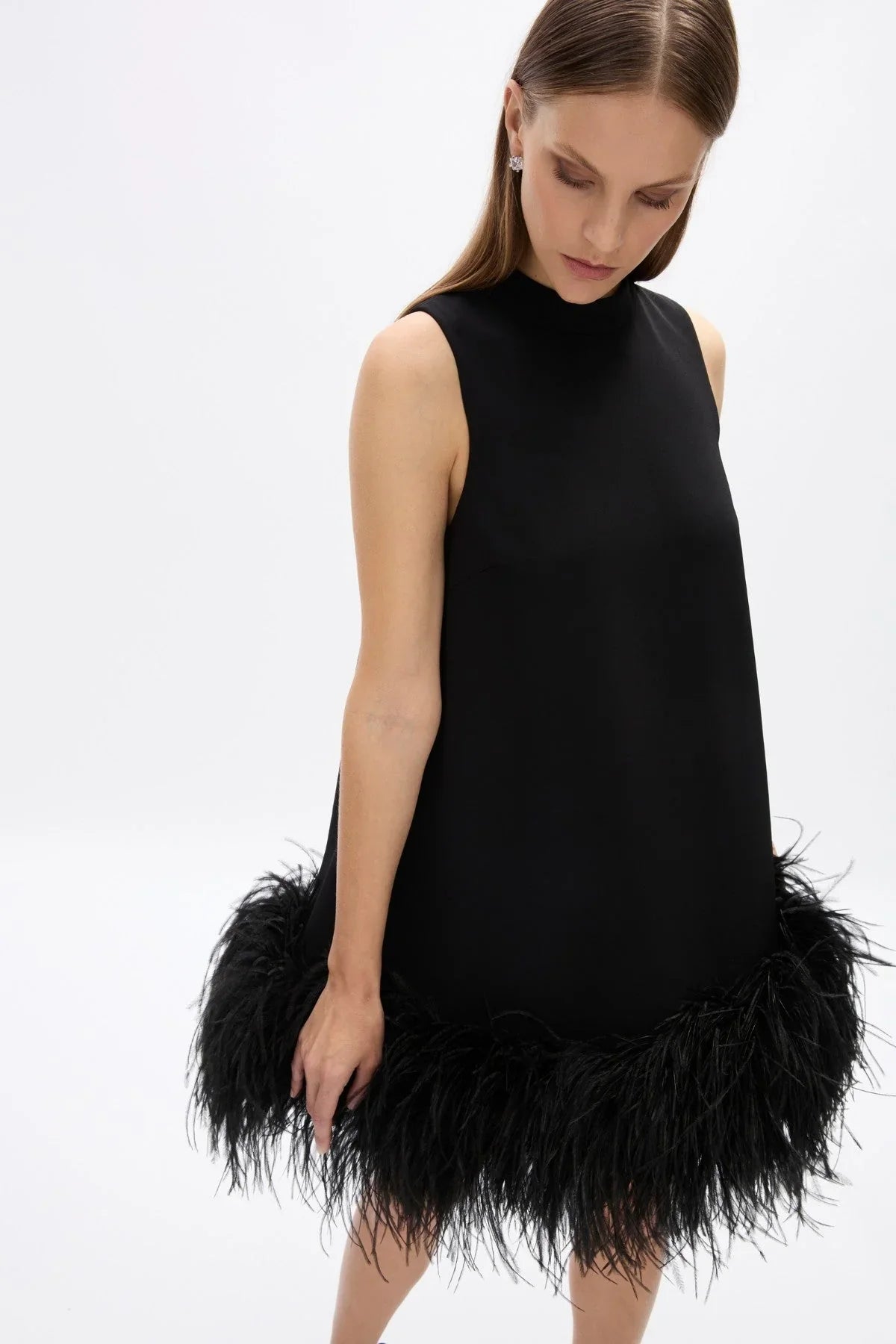Rachel Gilbert Linc Mini Dress - Black