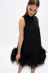 Rachel Gilbert Linc Mini Dress - Black