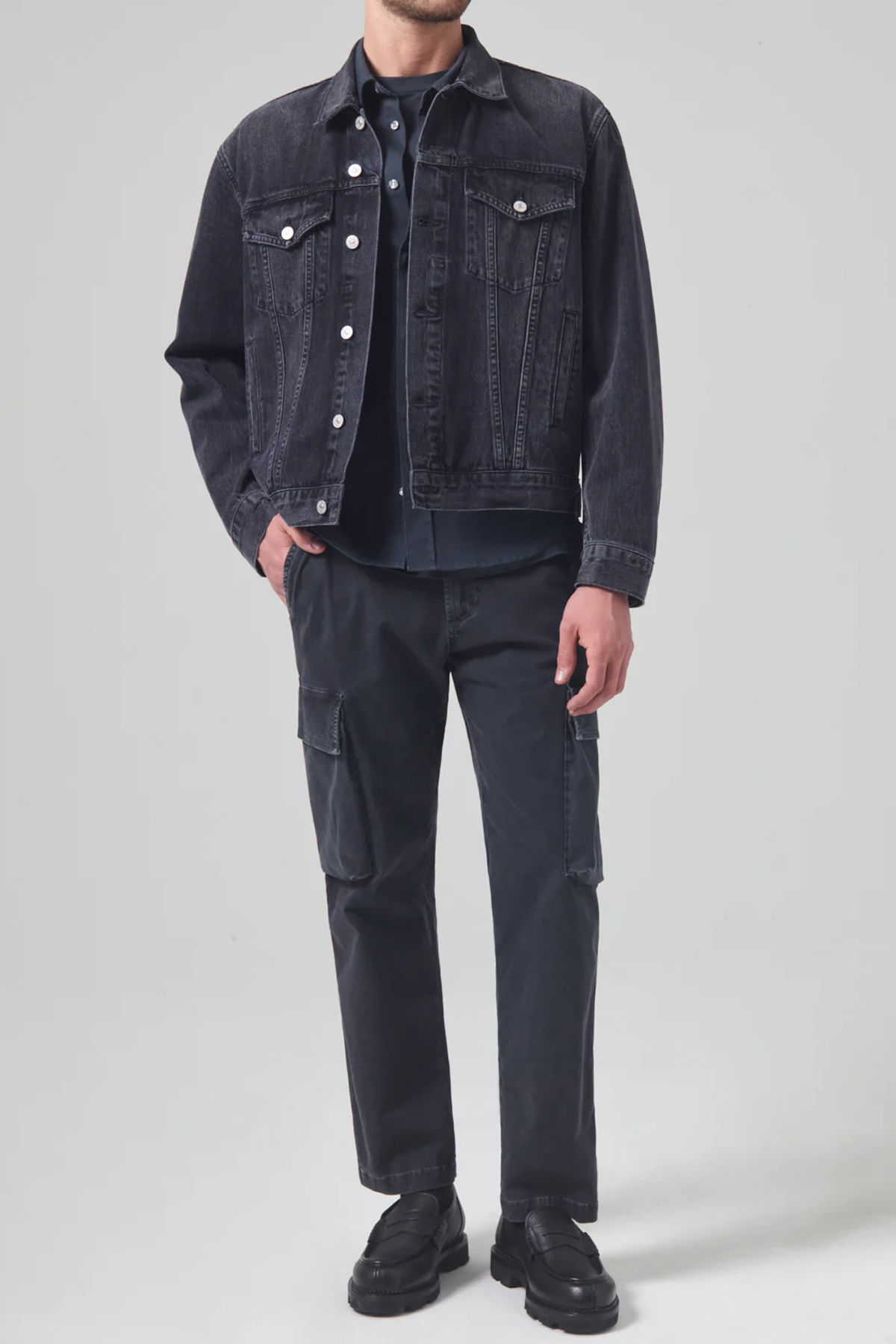 Citizens of Humanity Men's Dillon Cargo - Peppercorn