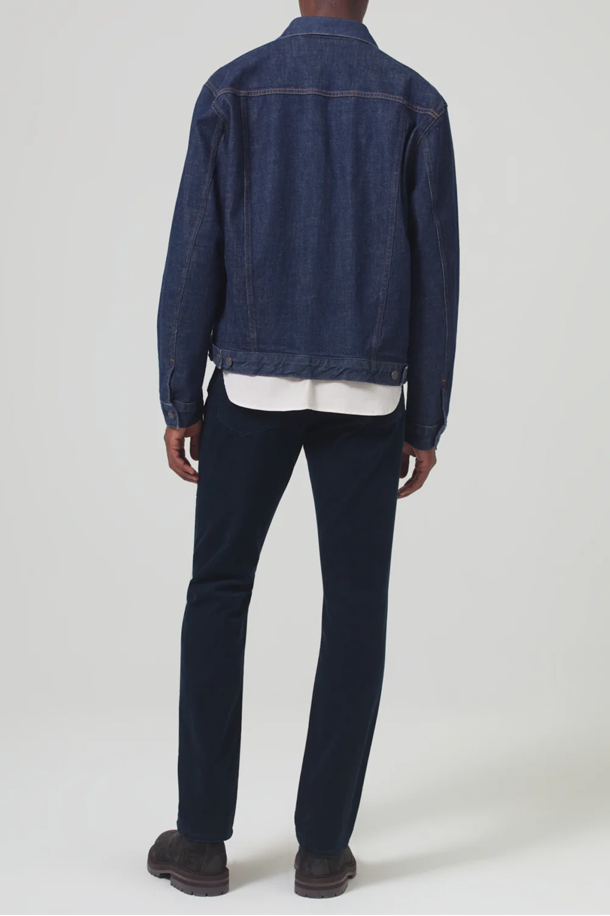 Citizens of Humanity Men's Gage Slim Straight Corduroy - Navy