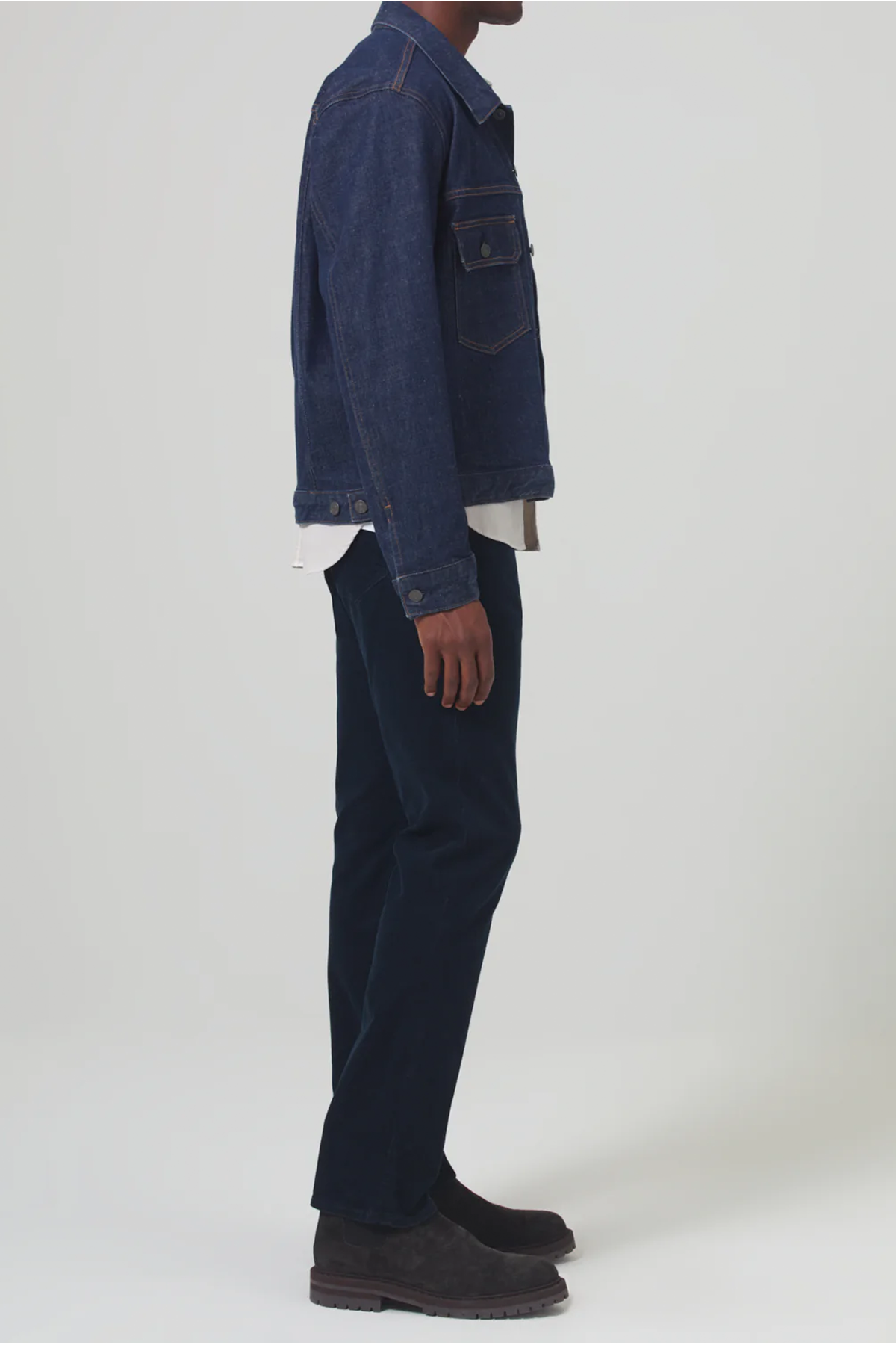 Citizens of Humanity Men's Gage Slim Straight Corduroy - Navy