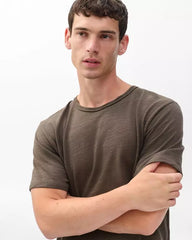 Rag & Bone Men's Classic Flame Tee - Stonewall