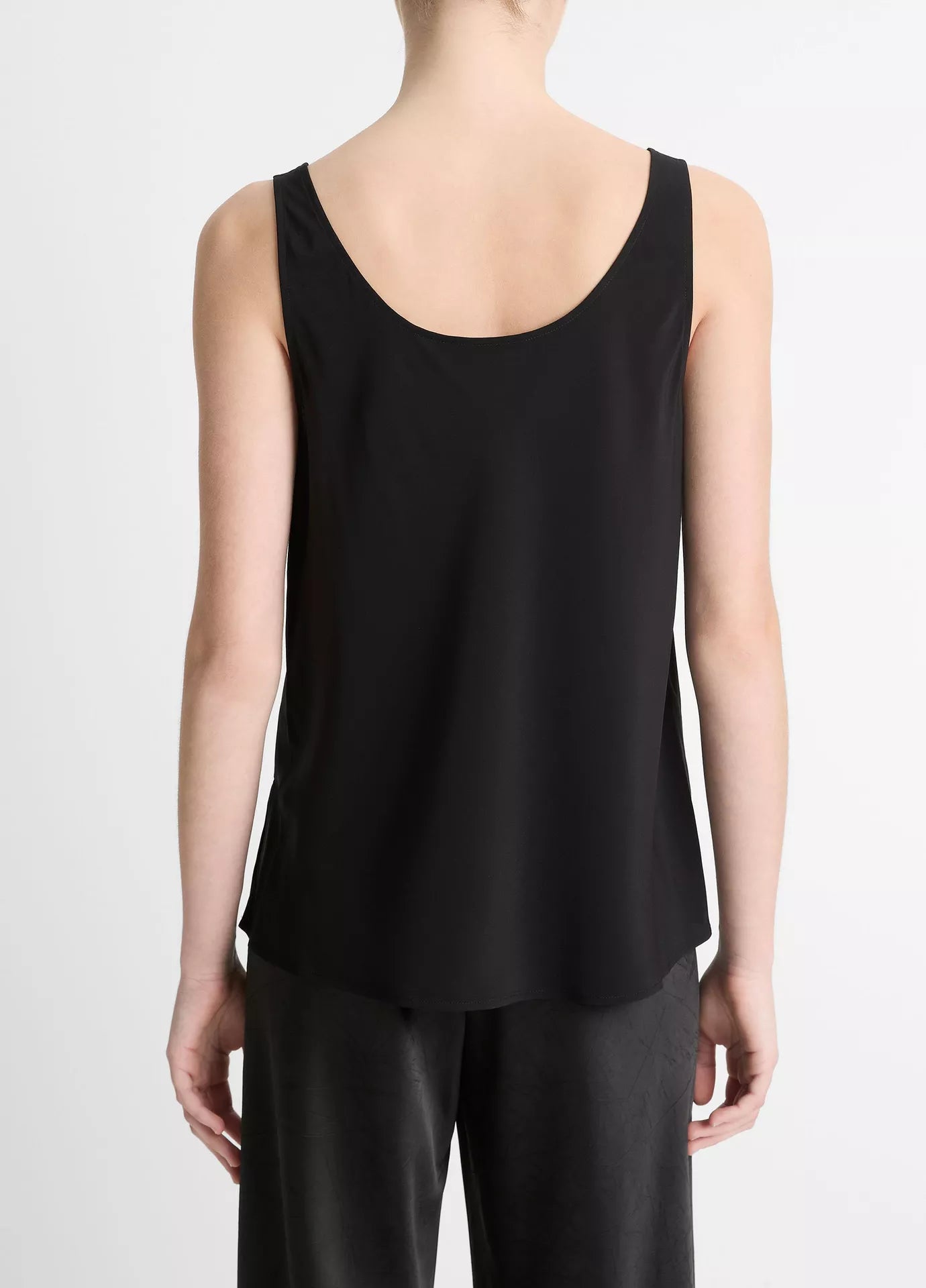 Vince Classic Bias Tank Cami - Black