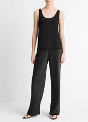 Vince Classic Bias Tank Cami - Black