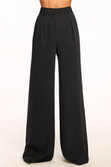 Ramy Brook Gaius Pant - Black City Stripe