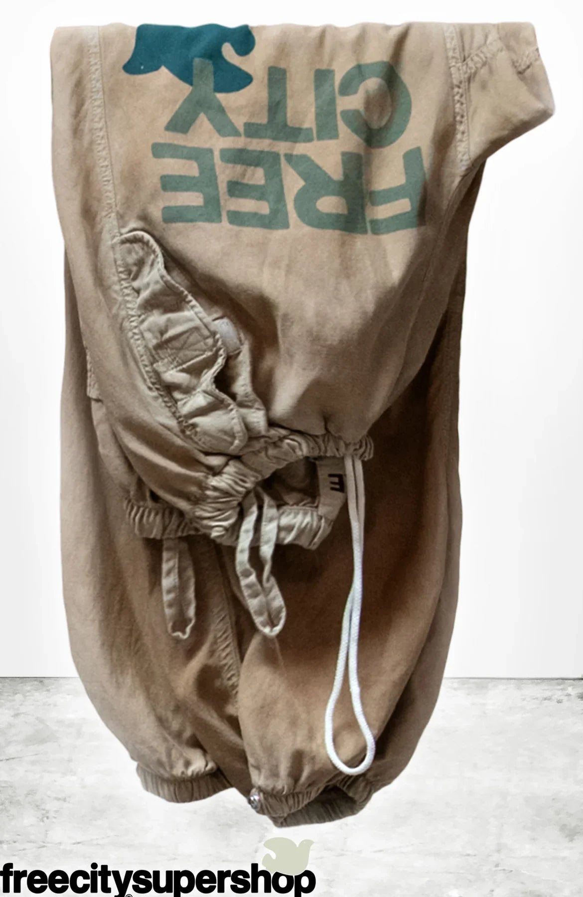 Freecity FLAP/SNAP FREECITYLARGE MATTE/SATIN AIRJUMP Pant - Golden Dirt