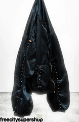 Freecity Canyonkid Homestud Satin Bomber Shell - Superblack Glass