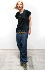 Freecity thedoingofitisthebeingofit Supervintage Short Sleeve Tee - Volcano Powder