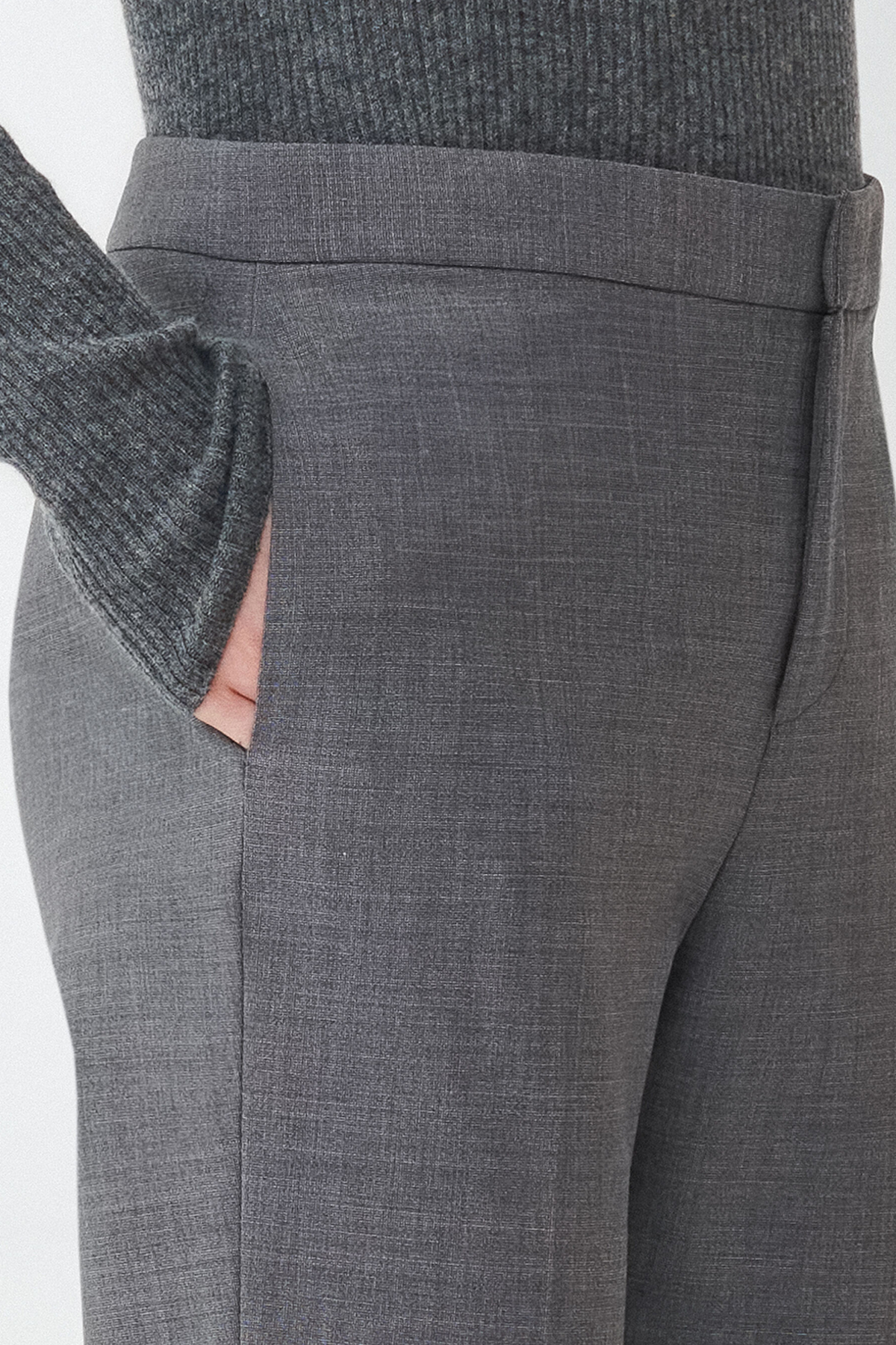 Fabiana Filippi Cool Wool Montefalco Trousers - Grey