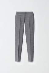 Fabiana Filippi Cool Wool Montefalco Trousers - Grey