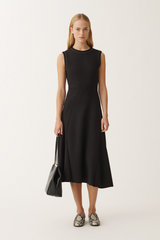 Fabiana Filippi Sleeveless Scuba Dress - Black