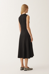 Fabiana Filippi Sleeveless Scuba Dress - Black