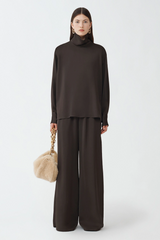 Fabiana Filippi Viscose Satin Shirt - Marrone