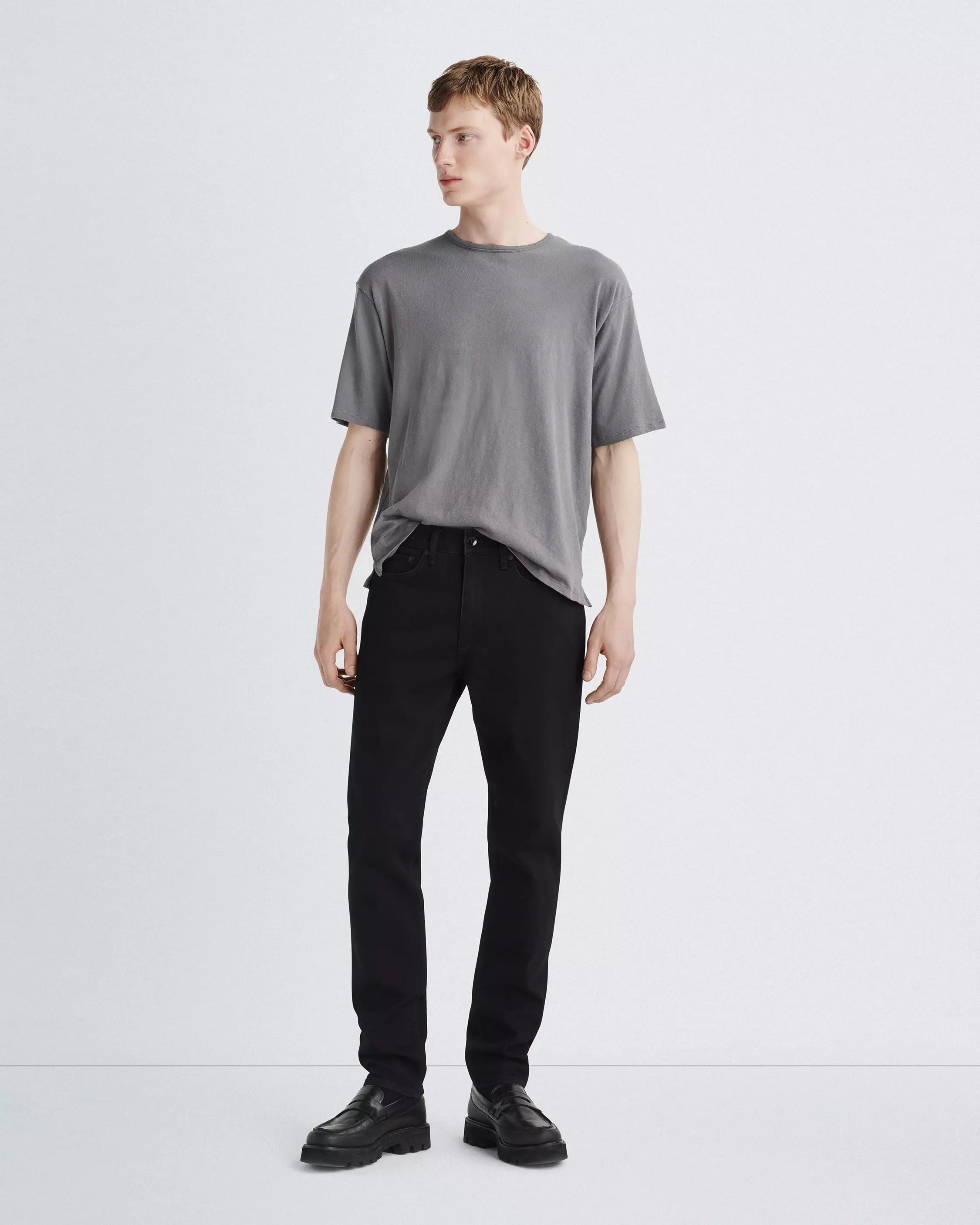 Rag & Bone Men Fit 2 Authentic Stretch - Black