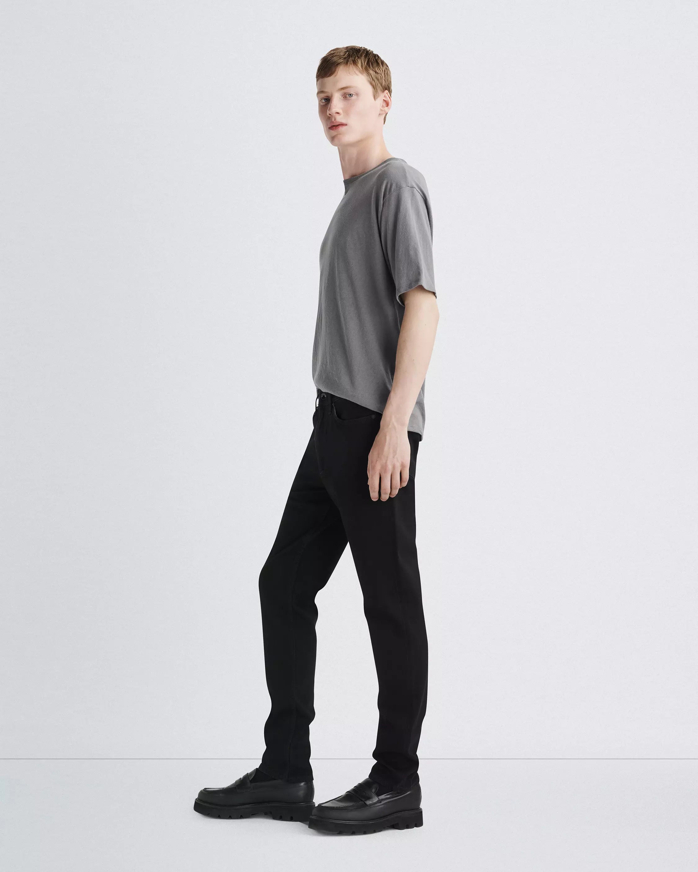 Rag & Bone Men Fit 2 Authentic Stretch - Black