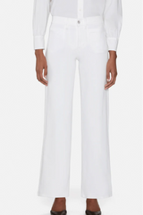 Frame Le Slim Palazzo Modernist Pocket - White