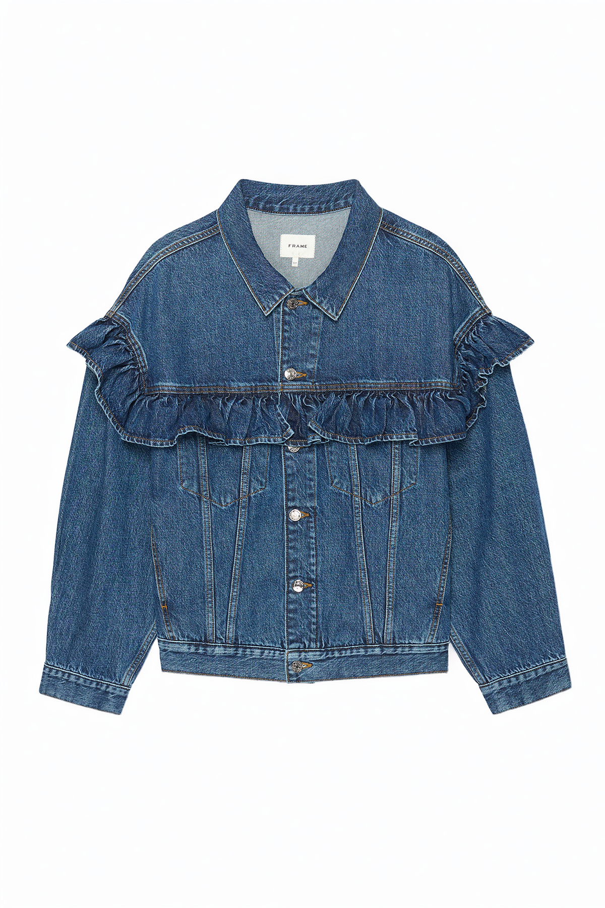 Frame The Ruffle Jacket - Twisted