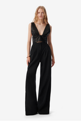 Iro Cirse High Waisted Pant - Black