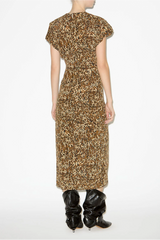 Isabel Marant Terena Dress - Leopard