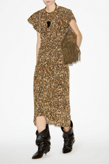 Isabel Marant Terena Dress - Leopard