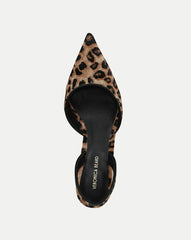 Veronica Beard Caroline Suede Slingback Pump - Leopard
