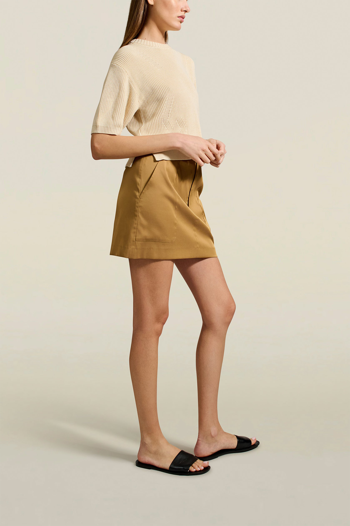 Kallmeyer Kai Knit Tee - Vanilla