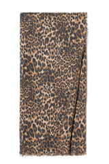 Nili Lotan Cashmere Scarf - Vintage Leopard Print