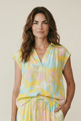 Maria Cher Ramos Esme Top - Lime