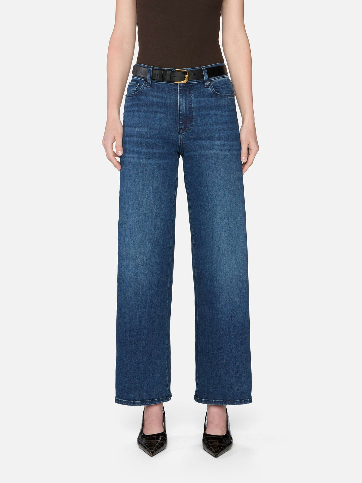 Frame Le Slim Palazzo Long Jeans - Keepsake