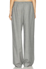 Loulou de Saison Cove Wool Blend Trousers - Anthracite