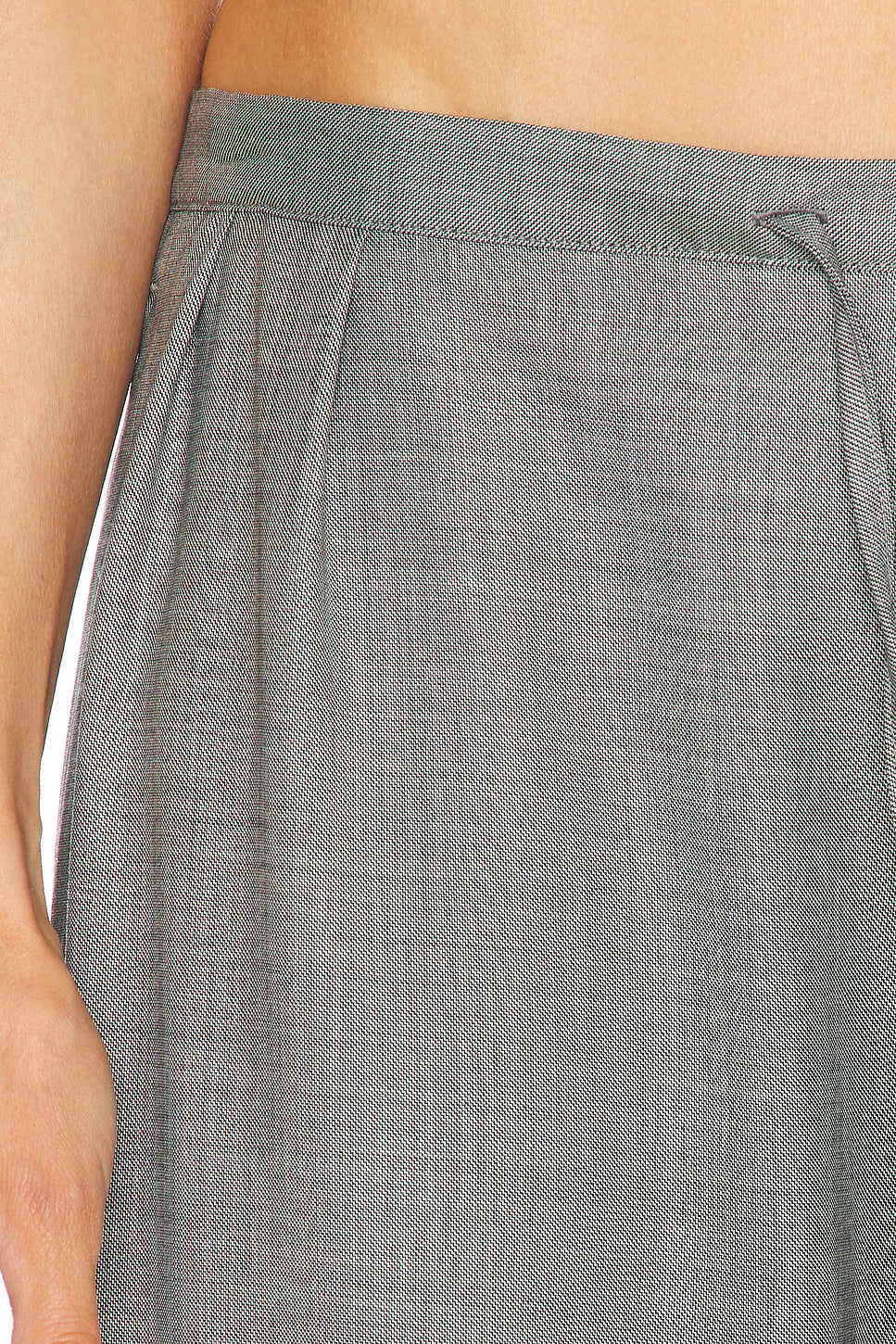 Loulou de Saison Cove Wool Blend Trousers - Anthracite
