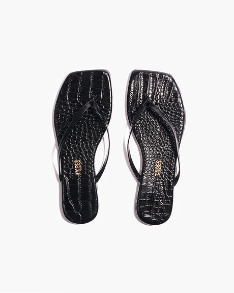 Tkees Square Toe Lily Croc - Sable