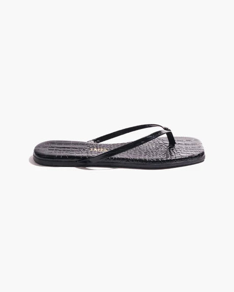 Tkees Square Toe Lily Croc - Sable