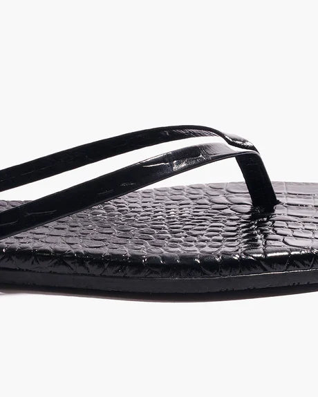 Tkees Square Toe Lily Croc - Sable