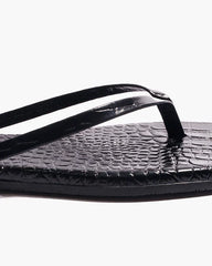 Tkees Square Toe Lily Croc - Sable