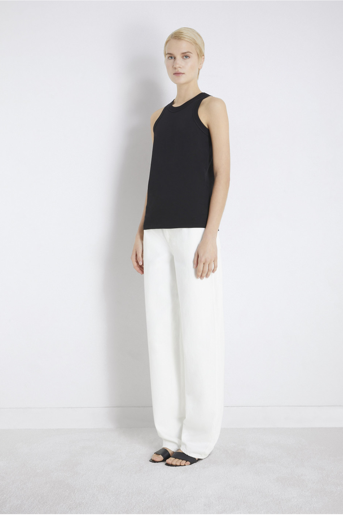 Loulou de Saison Poso Tank Top - Black