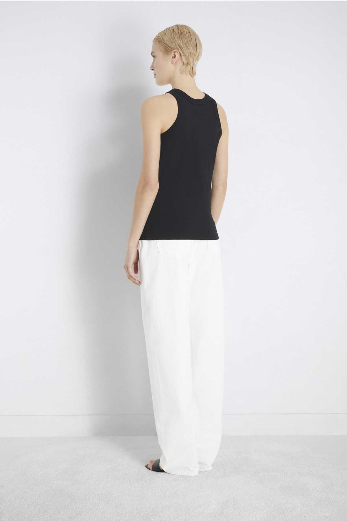 Loulou de Saison Poso Tank Top - Black