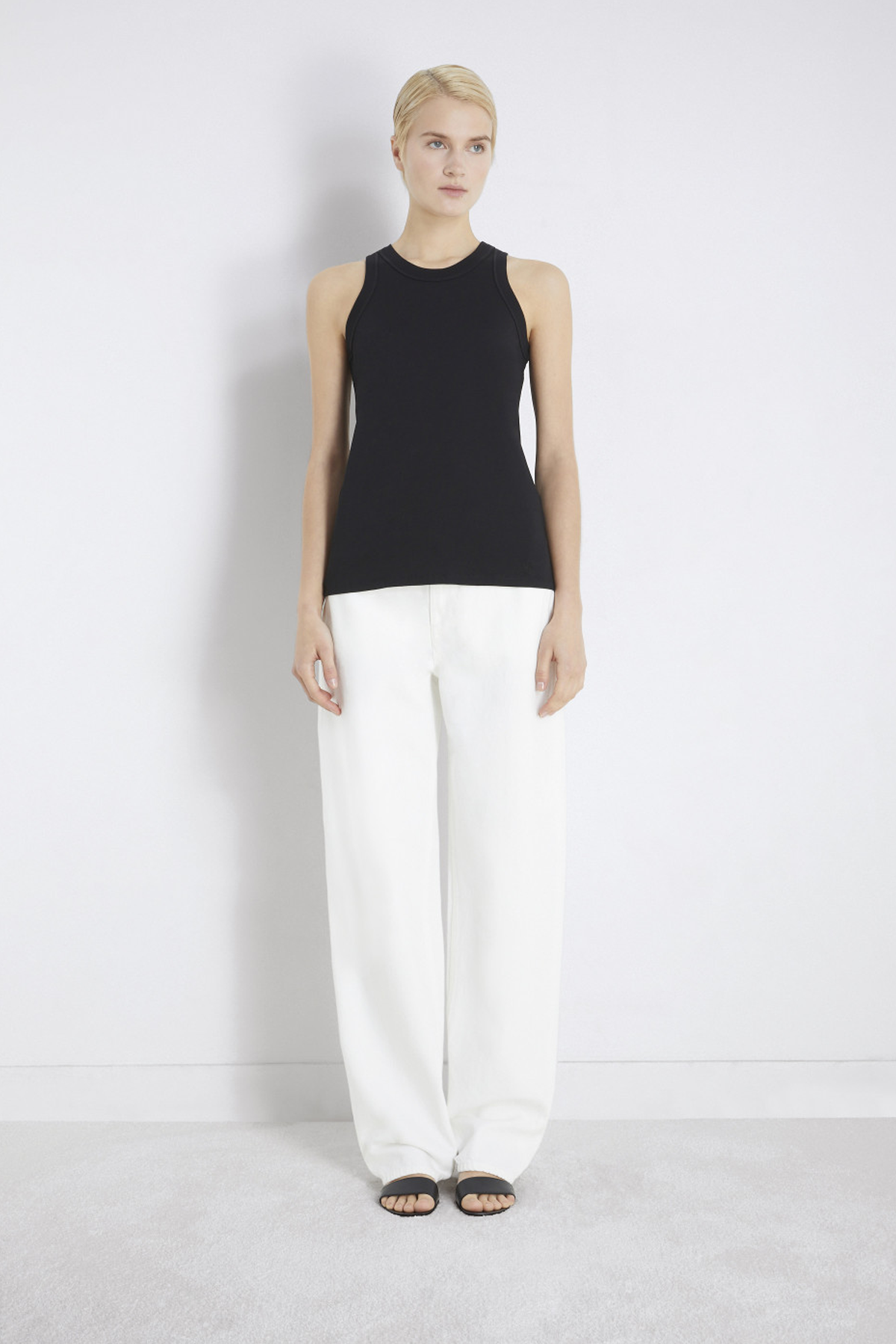 Loulou de Saison Poso Tank Top - Black
