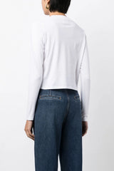 Loulou de Saison Masal Long Sleeve T-Shirt - White