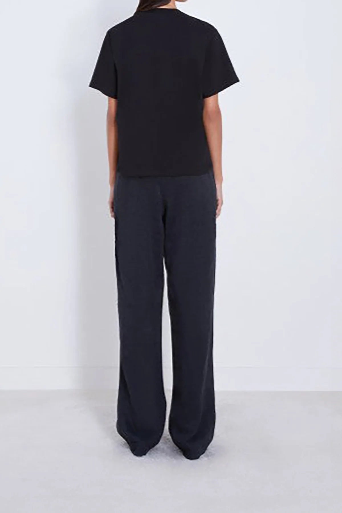 Loulou de Saison Telanto Cotton T-Shirt - Black