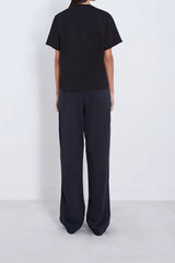 Loulou de Saison Telanto Cotton T-Shirt - Black