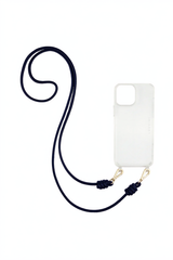 Louvini Paris Kate Leather Cord - Navy