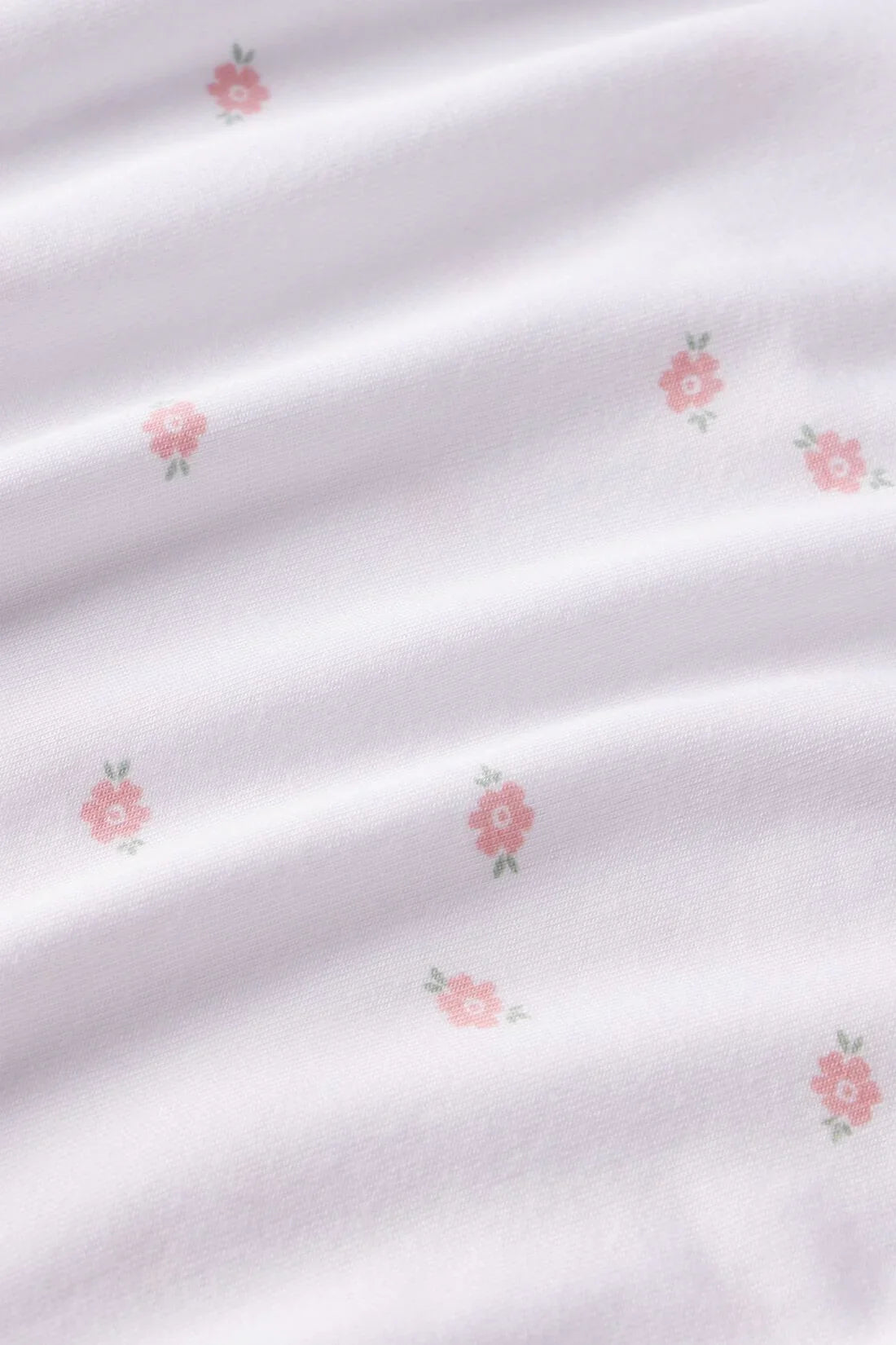 Eberjey Gisele Printed Long PJ Set - Summer Daisy White / Pale Mauve
