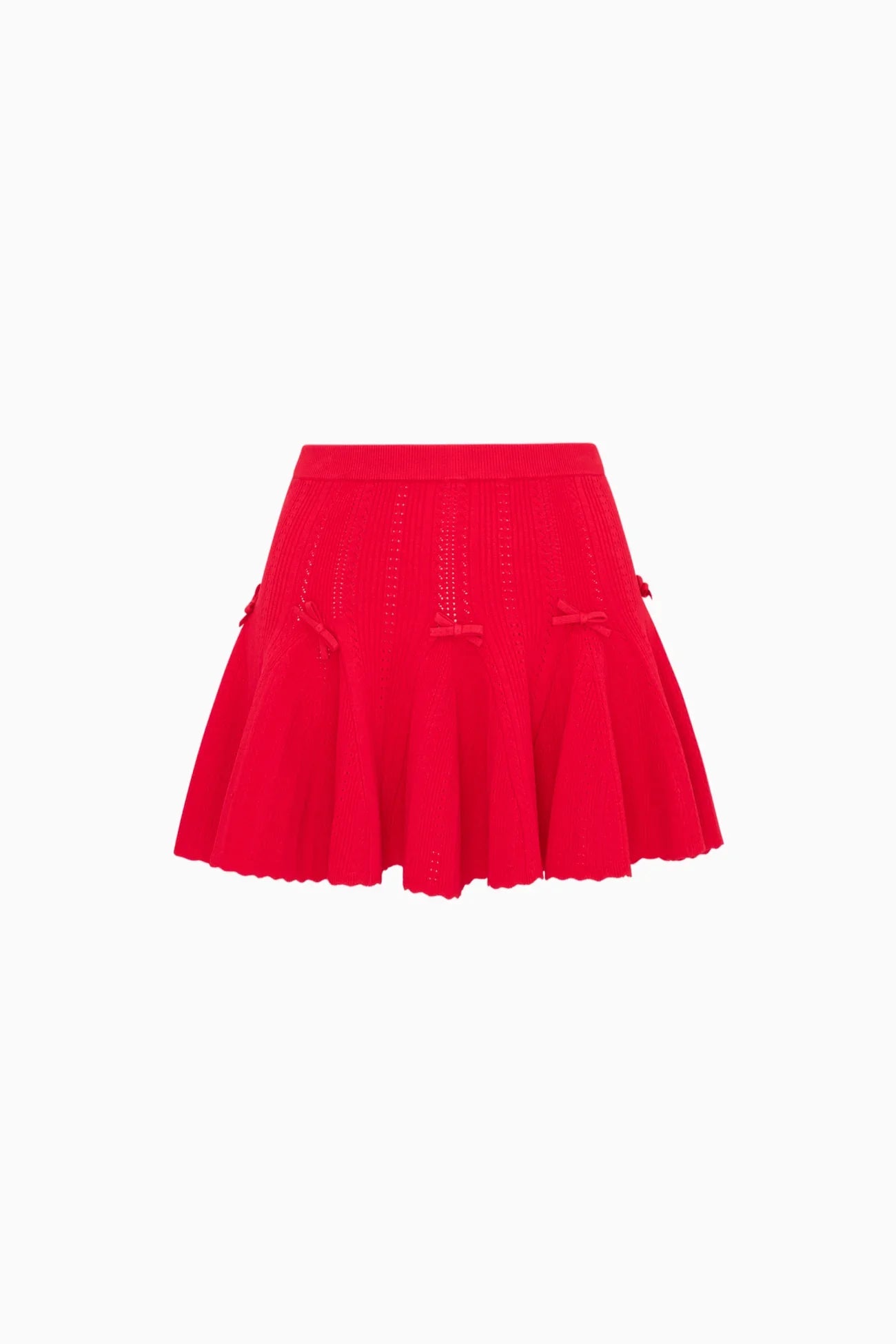 LoveShackFancy Meryl Skirt - Candy Apple