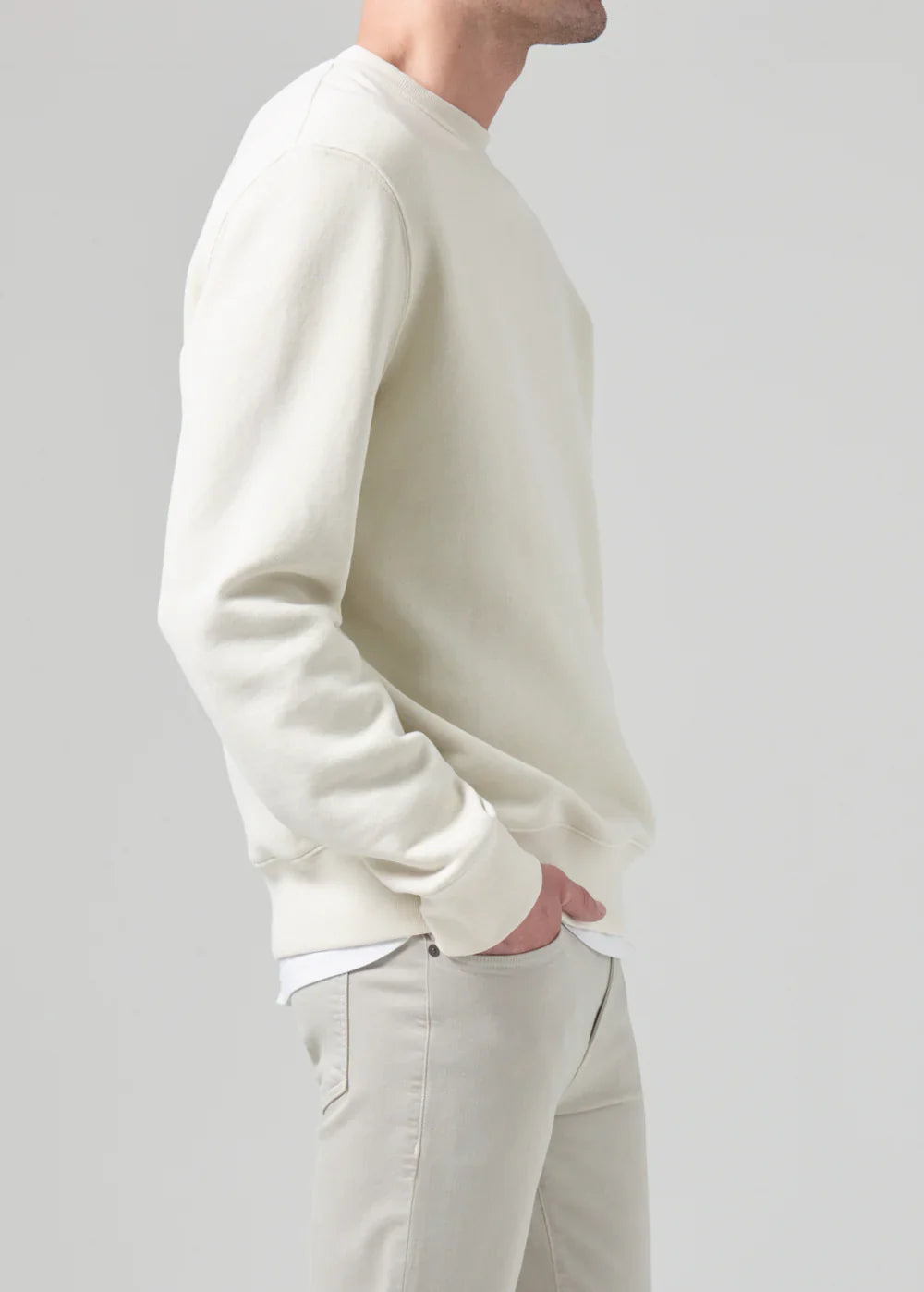 Citizens of Humanity Men's Vintage Crewneck Sweatshirt - Abalone